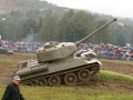 Předvádění obrněnců při otevření sezóny 2010 VTM Lešany a foto z tankového dne